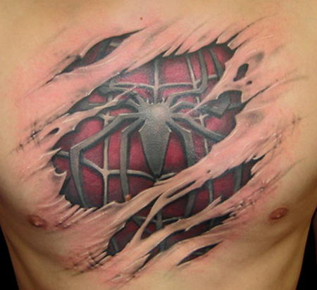 awsome tattoos. 3d tattoo