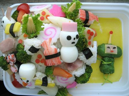 Japanese Food Art - Cute Bentō