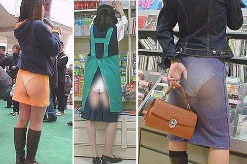 See Through Skirt - Craziness From Japan