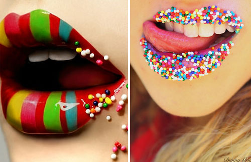 crazy makeup. Lip Inspiration – Crazy or