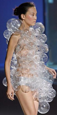 Wrap Dress on 15 Weirdest And Craziest Dresses     Designswan Com