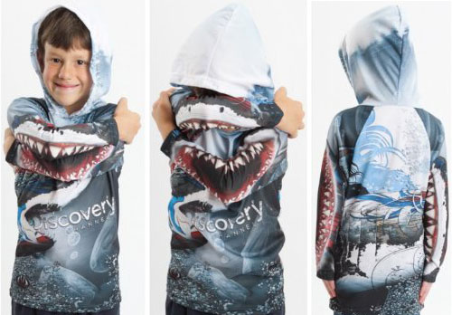 Monster Hoodie Shark