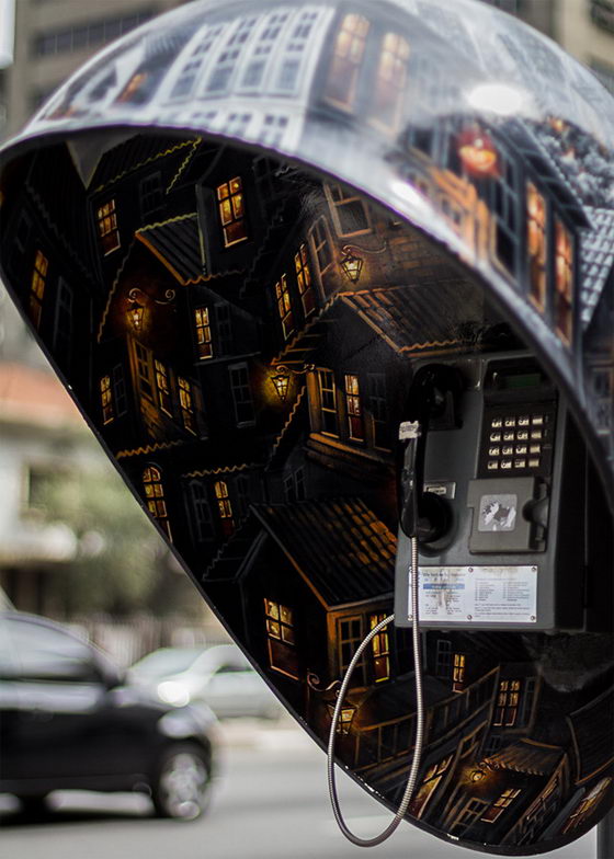 تماس با رژه: 100 منحصر به فرد طراحی غرفه های تلفن در سائو پائولو