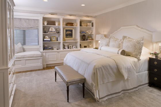 16 Beautiful and Elegant White Bedroom Furniture Ideas – Design Swan