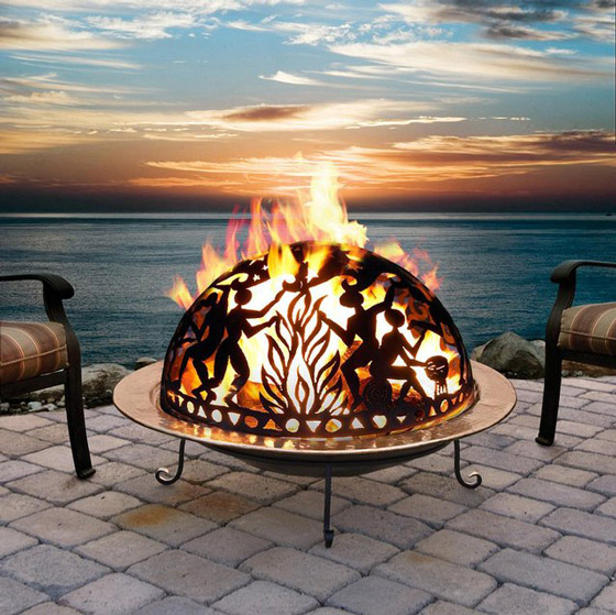 11 Cool and Beautiful Outdoor Fire Pit Designs - Design Swan