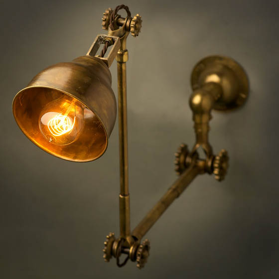 Beautiful Steampunk Style Lamp Fixtures