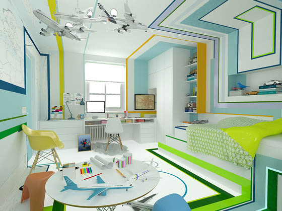Not sure how much you like this kids room design. Personally, I like 