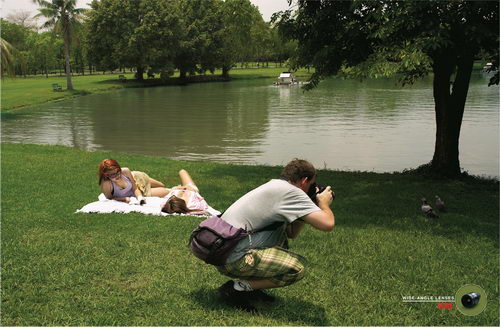 Creative Camera Advertisement Designs