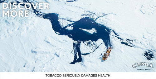 camel is everywhere - camel tobacco ads design