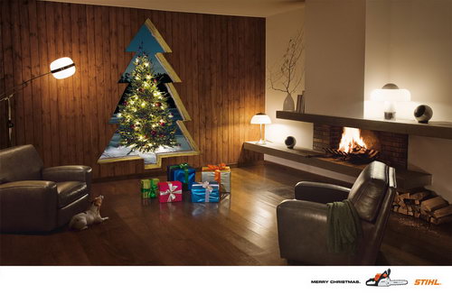 19 Inspiring Christmas Advertisement Design