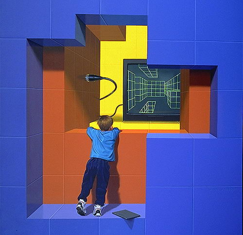 stunning 3d murals painting