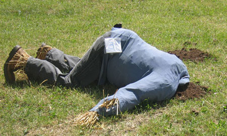 Funny Looking Scarecrows