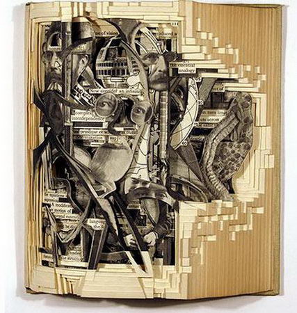 amazing Sculptural Book Art