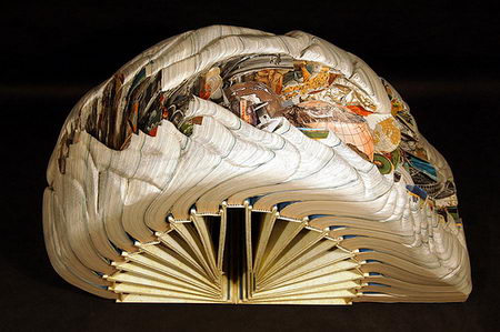 amazing Sculptural Book Art