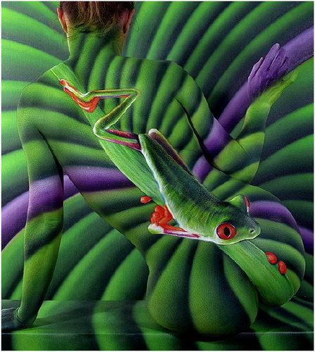 Amazing Body Painting Art by Craig Tracy