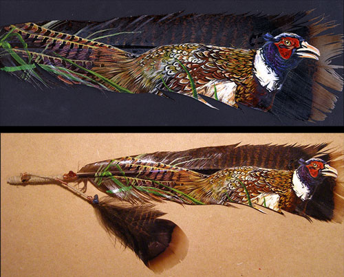 Feather Painting - Art on Feather