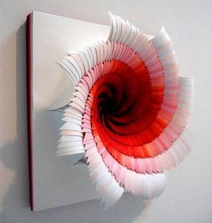 Simple but Beautiful! Rotating Paper Art