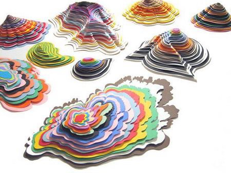 Simple but Beautiful! Rotating Paper Art