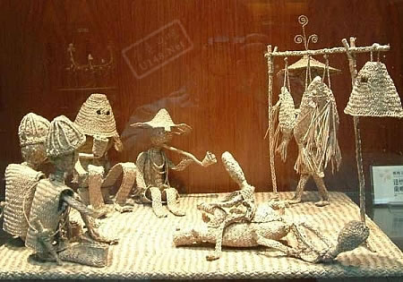 Amazing Straw Art from China