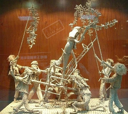 Amazing Straw Art from China