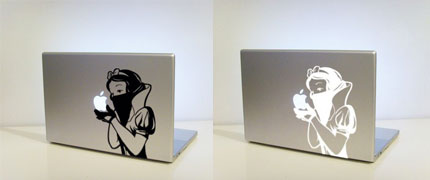 Make fun of 'apple' - Mac Vinyl Laptop Decal