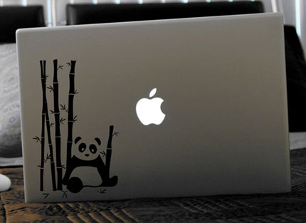 Make fun of 'apple' - Mac Vinyl Laptop Decal