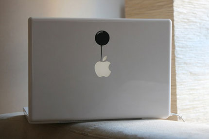 Make fun of 'apple' - Mac Vinyl Laptop Decal