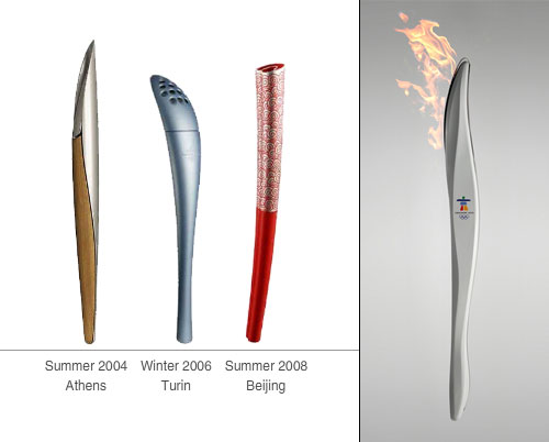 olympic torches drawings