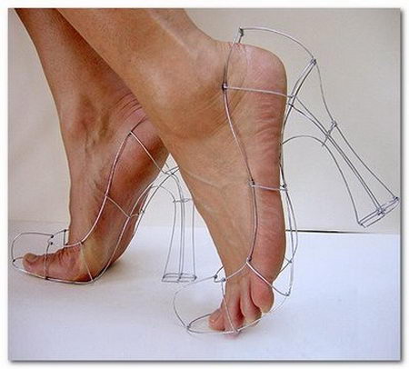 unusual and creepy shoes design