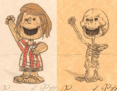 When Cartoon Characters are Skeletonized