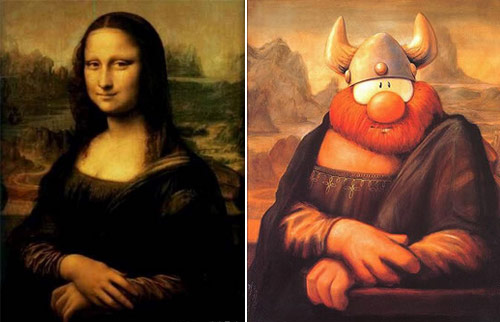 Make Fun of Famous Paintings – Design Swan