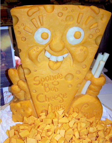 Edible Sculpture - Cheese Sculpture