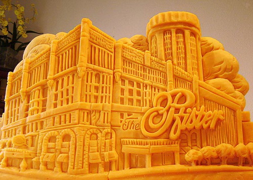 Edible Sculpture - Cheese Sculpture