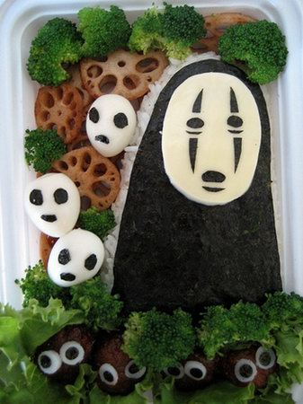 Bento#June27~My Neighbor Totoro Mei  Japanese food art, Cute bento, Food