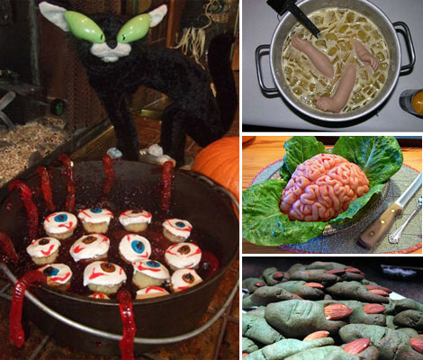 10 Creepy And Scary Halloween Food Design Swan