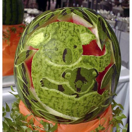 Amazing Watermelon Carving Art