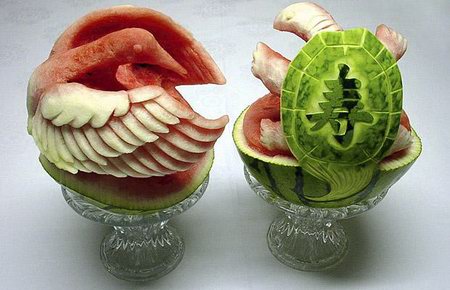 Amazing Watermelon Carving Art