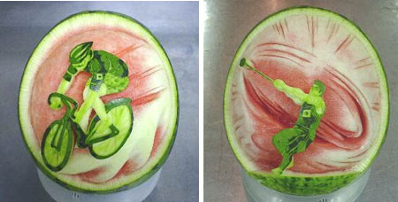 Amazing Watermelon Carving Art