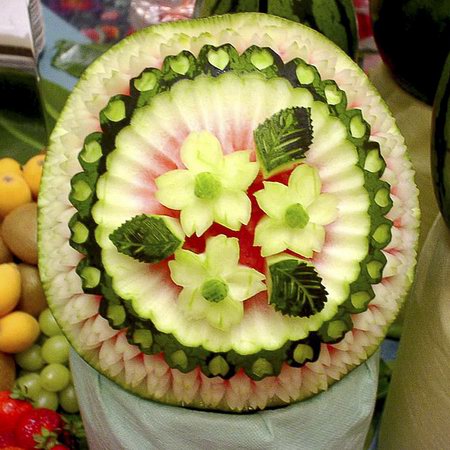 Amazing Watermelon Carving Art