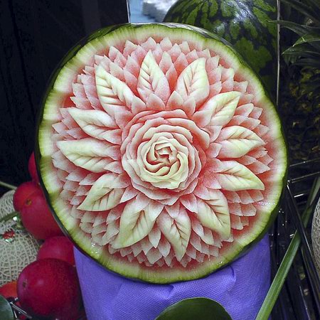 Amazing Watermelon Carving Art