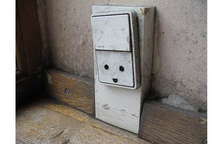 there are faces everywhere, funny faces hidden in our life