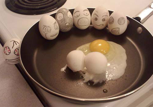 All about finger: If Egg Like Human...Funny Photo of Egg Faces