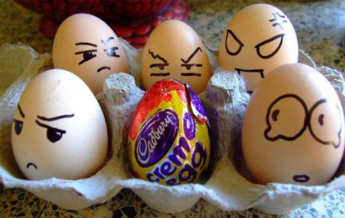 All about finger: If Egg Like Human...Funny Photo of Egg Faces