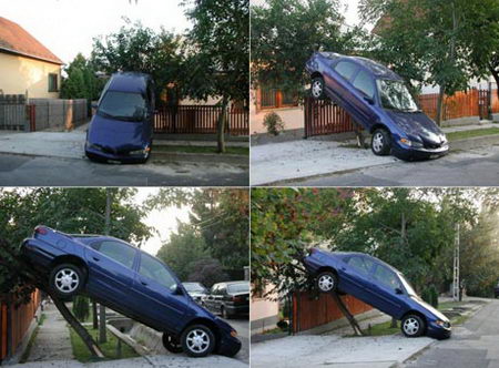 funny pictures of skillful parking