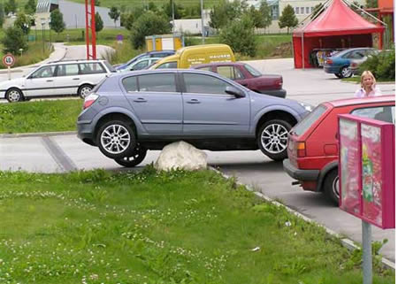 funny pictures of skillful parking