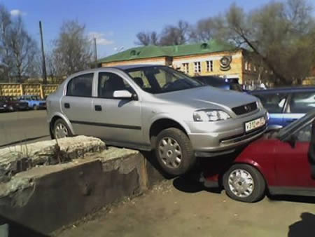 funny pictures of skillful parking