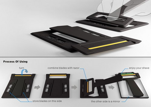 Card Shape Shaver - The Stubble Eliminator!