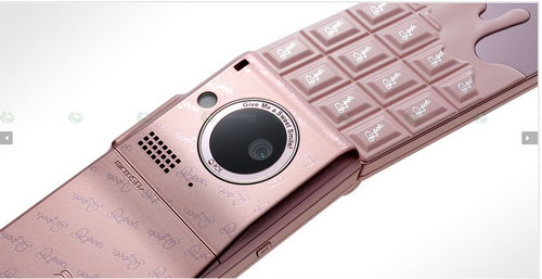 Melting Chocolate Phone - Sweet Gift for Christmas