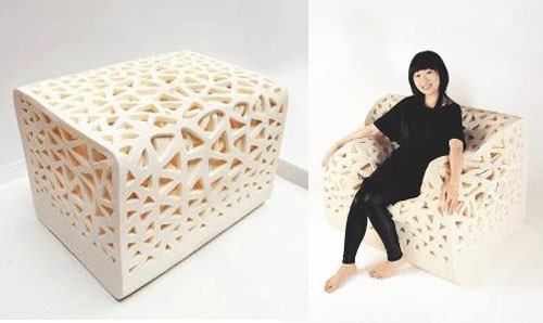 Breathing Chair Made of Foam