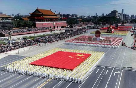 Parade and Firework Photos of China 60th Anniversity